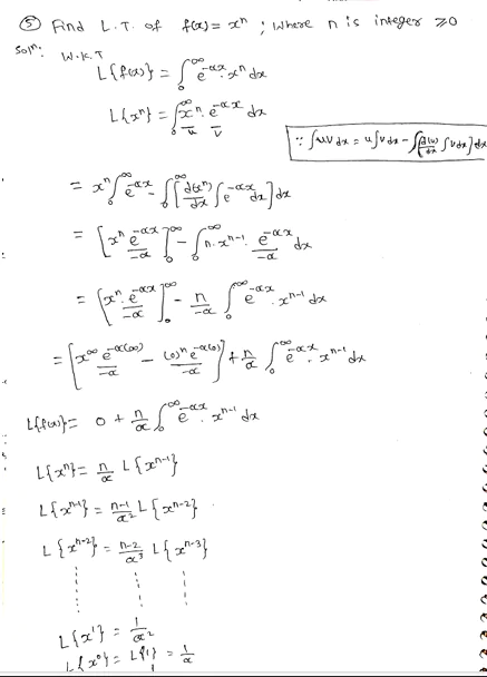 Laplace Transforms (Properties of Laplace Transforms) With Solved Examples PDF Download by Dr. Juber Hawaldar (JH) - Image 4