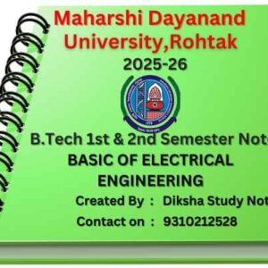 b.tech notes