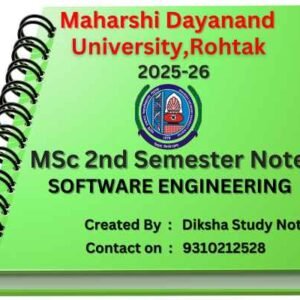 msc notes