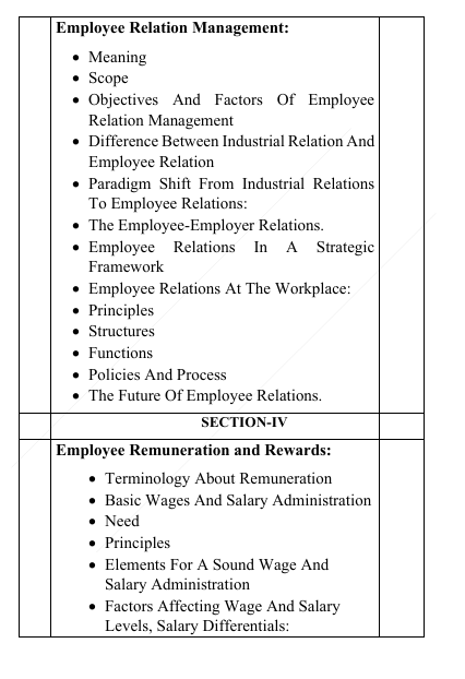 Maharshi Dayanand University | MBA 4th Semester Buisness Negotiation and Employee Retention Notes PDF - Image 3
