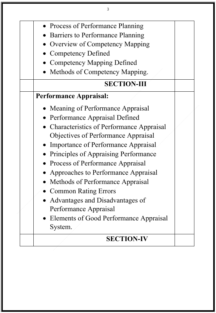 Maharshi Dayanand University | MBA 4th Semester Performance Management Notes PDF - Image 3
