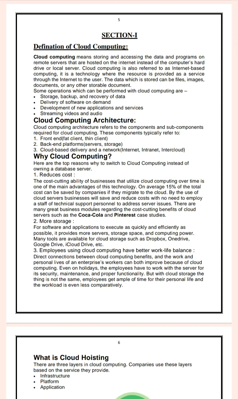 Maharshi Dayanand University | MCA 2nd Semester Cloud Computing Notes in English - Complete Printable Notes - Image 5