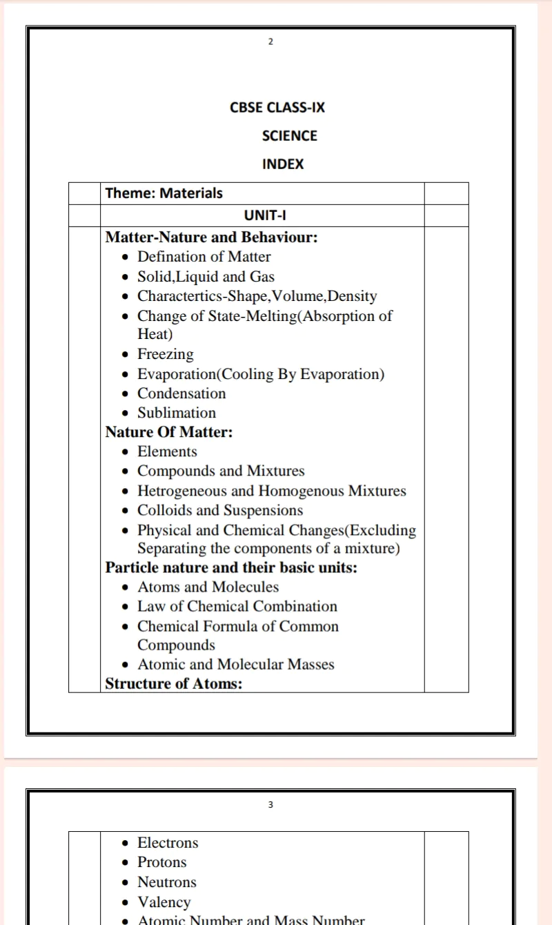 CBSE| Class-9th Science Notes in English - Complete Printable Notes - Image 3