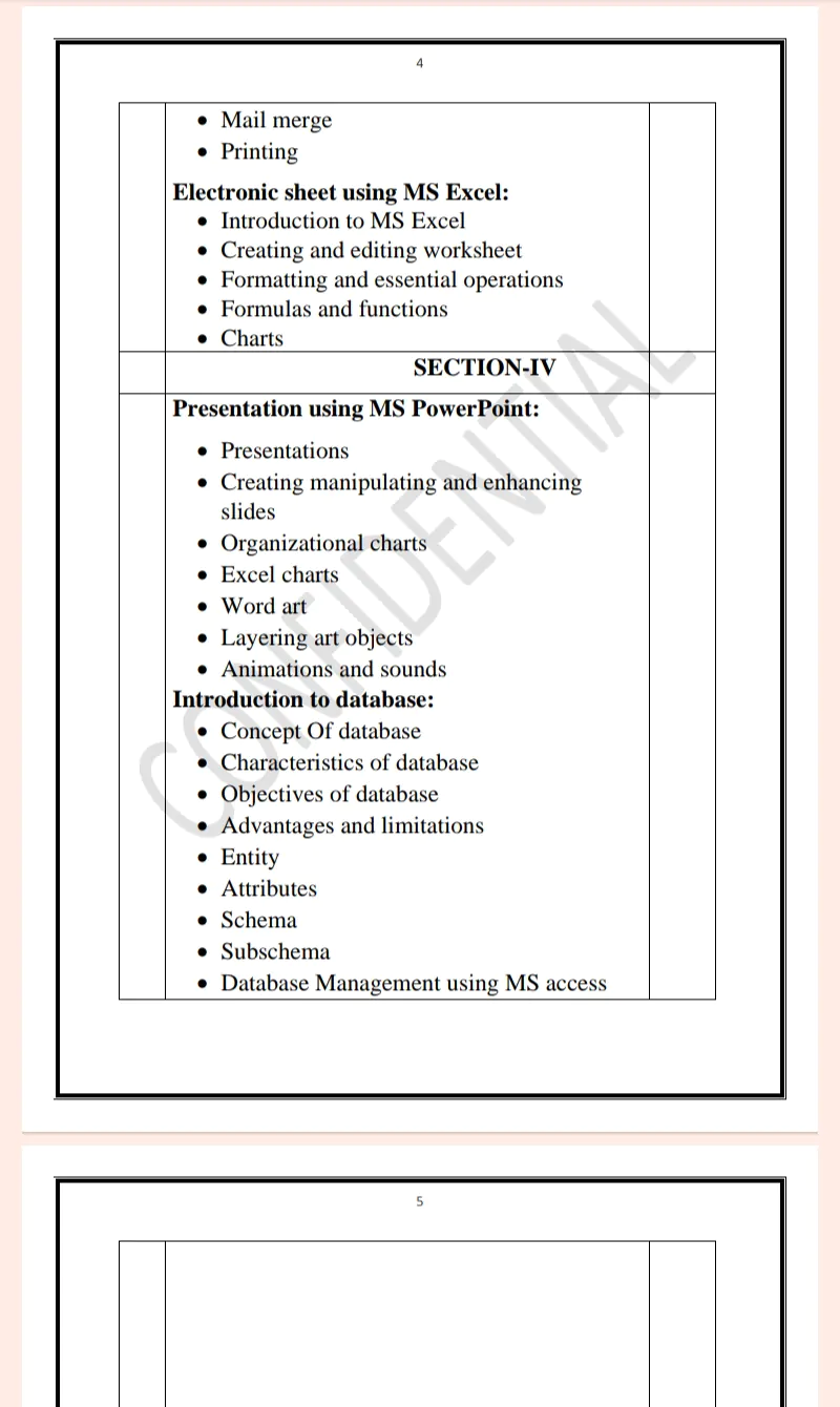 Maharshi Dayanand University | MBA 1st Semester Computer Fundamental & Automation Tools Notes PDF - Complete Printable Notes Notes PDF - Complete Printable Notes - Image 4