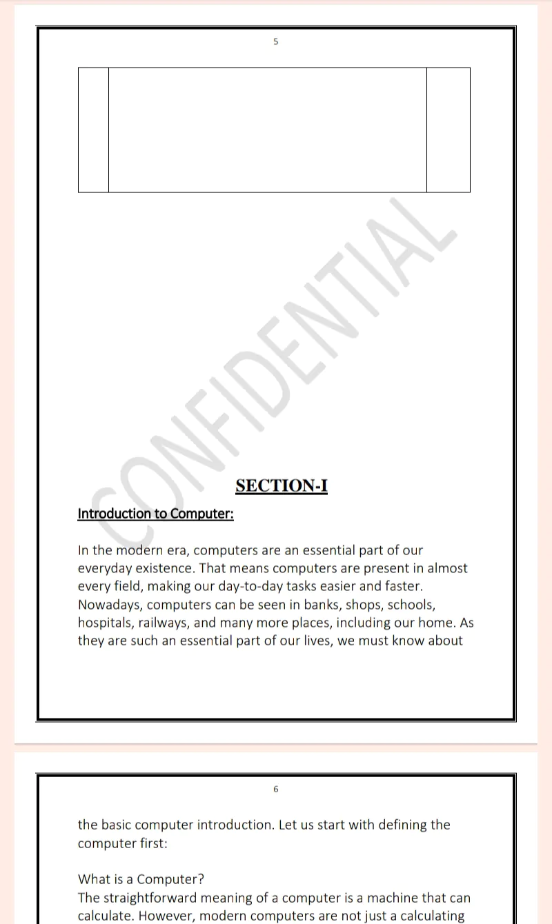 Maharshi Dayanand University | MBA 1st Semester Computer Fundamental & Automation Tools Notes PDF - Complete Printable Notes Notes PDF - Complete Printable Notes - Image 5