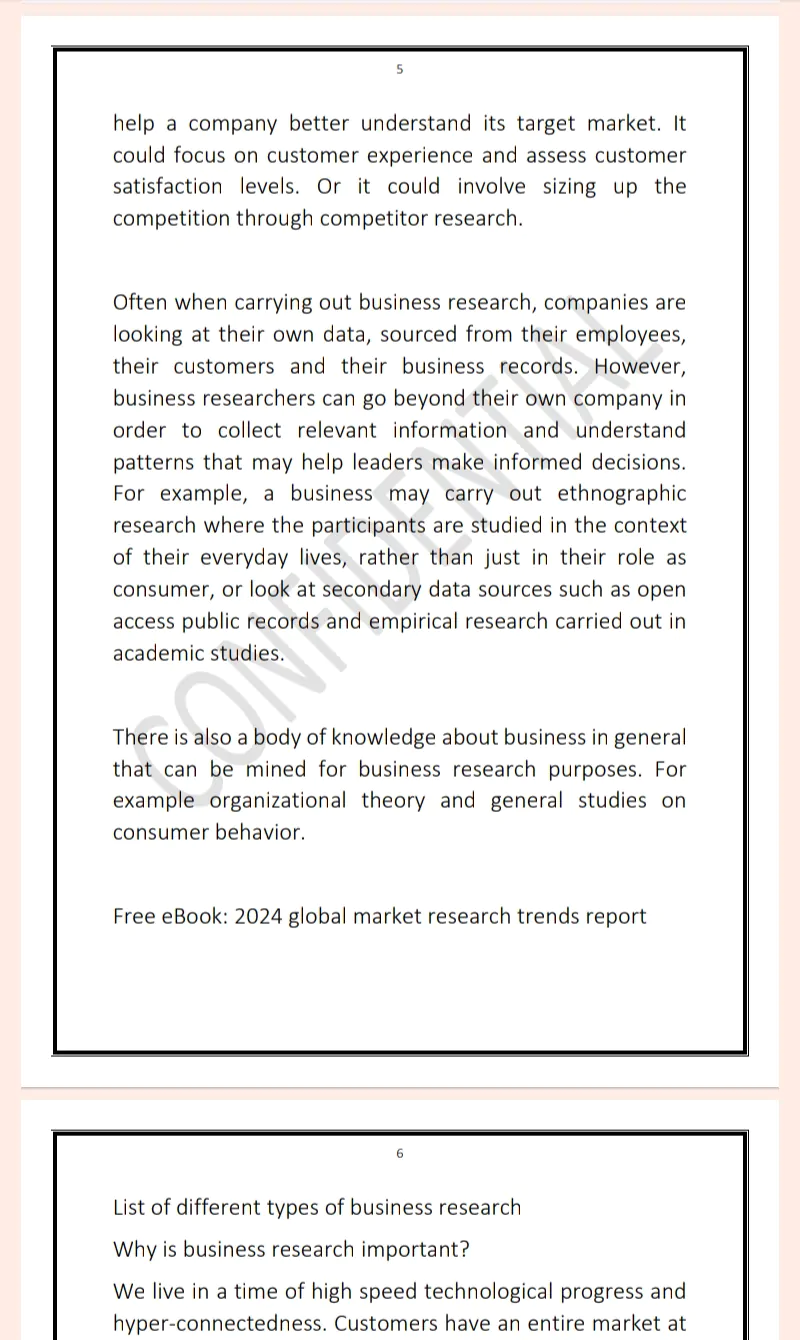 Maharshi Dayanand University | MBA 2nd Semester Business Research Methods Notes PDF - Complete Printable Notes Notes PDF - Image 5