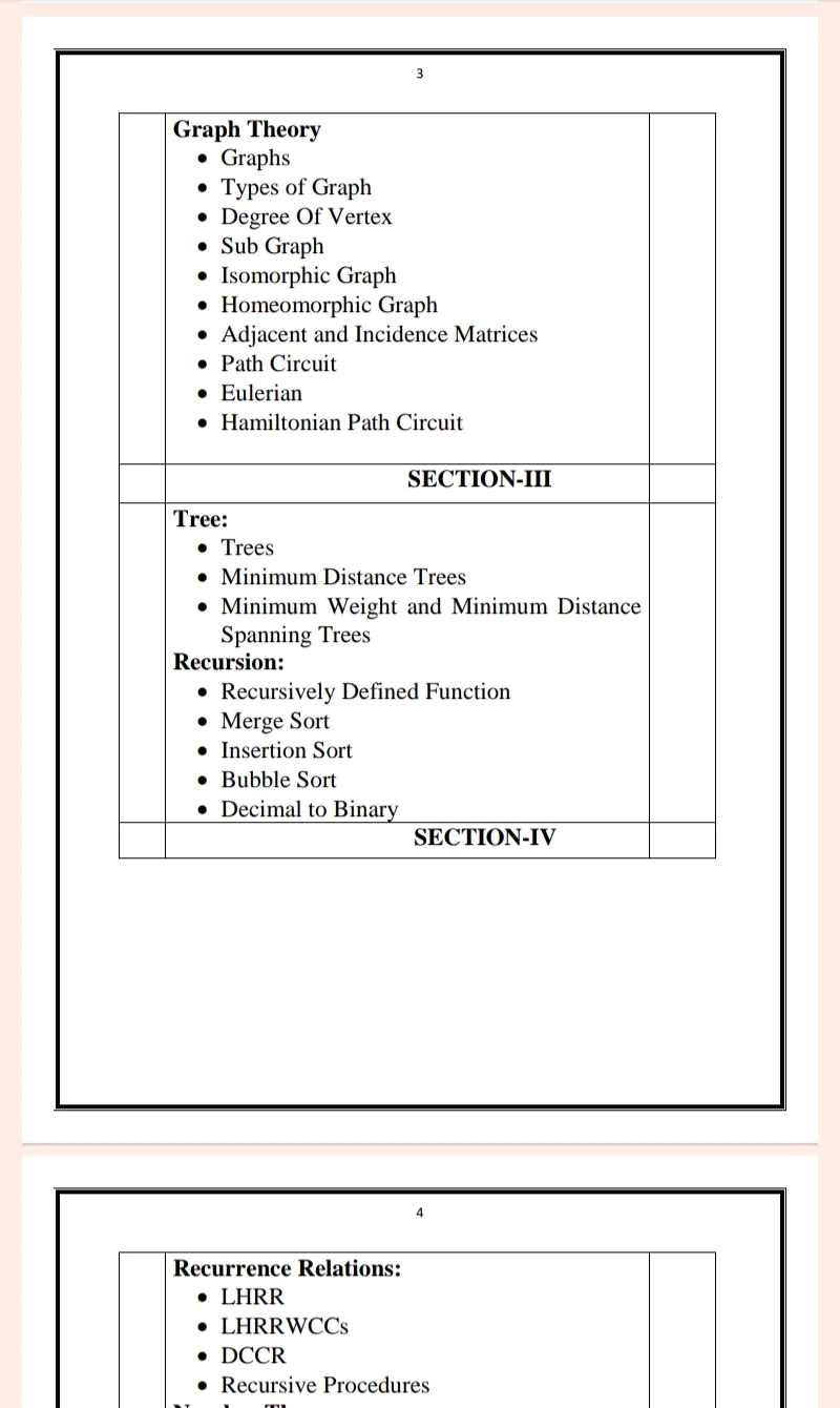 Maharshi Dayanand University | BCA 2nd Semester Mathematical Foundation of Computers Notes in English - Complete Printable Notes - Image 3
