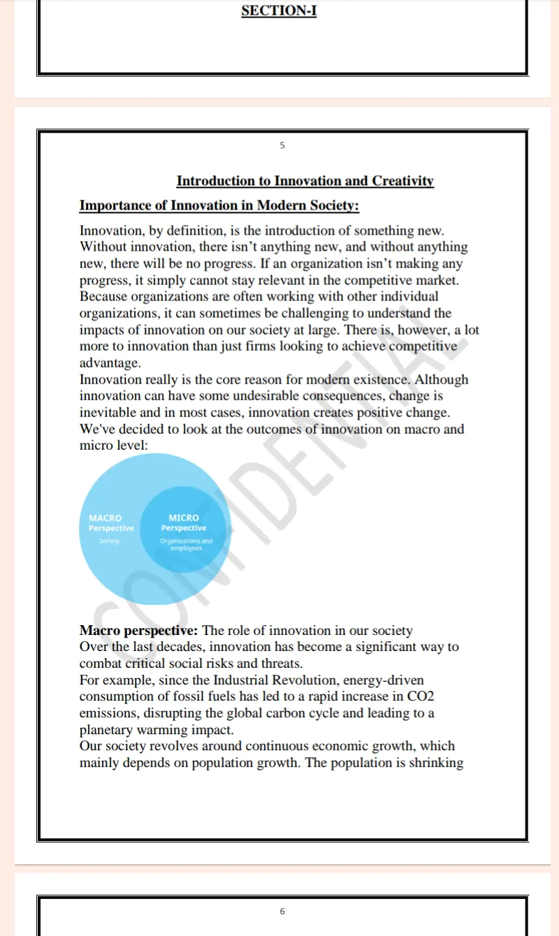 Maharshi Dayanand University | MBA 2nd Semester Creative and Innovation Management Notes PDF - Complete Printable Notes PDF - Image 5