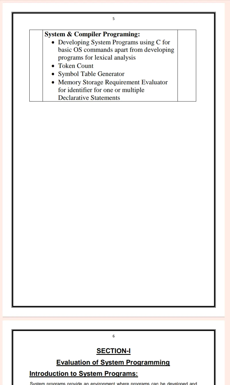 Maharshi Dayanand University | MCA 1st Semester Compiler Design Notes in English - Complete Printable Notes - Image 5
