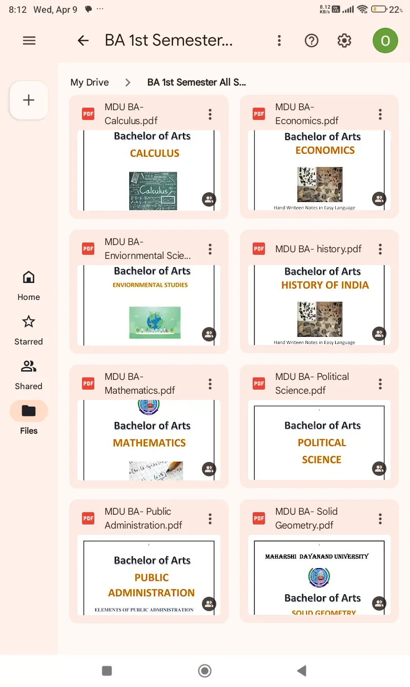 Maharshi Dayanand University | B.A First Semester -All Subject Notes Typed Printable Notes in Easy Langauage - Image 2