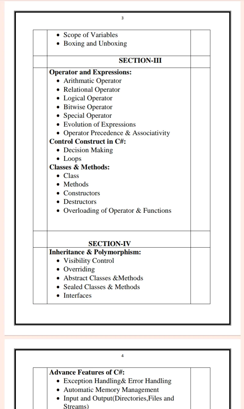 Maharshi Dayanand University | BCA 6th Semester .NET Notes in English - Complete Printable Notes - Image 3