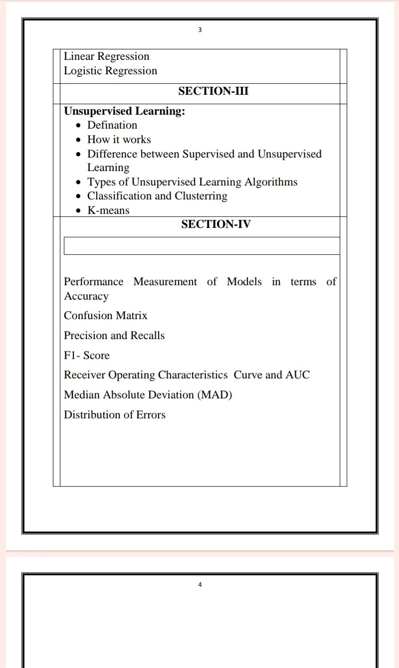 Maharshi Dayanand University | B.tech 4th Semester Machine Learning Notes PDF - Complete Printable Notes PDF - Image 3