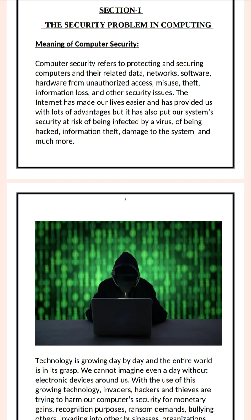 MDU Msc 3rd Semester Computer Security Notes PDF - Complete Printable Notes - Image 5