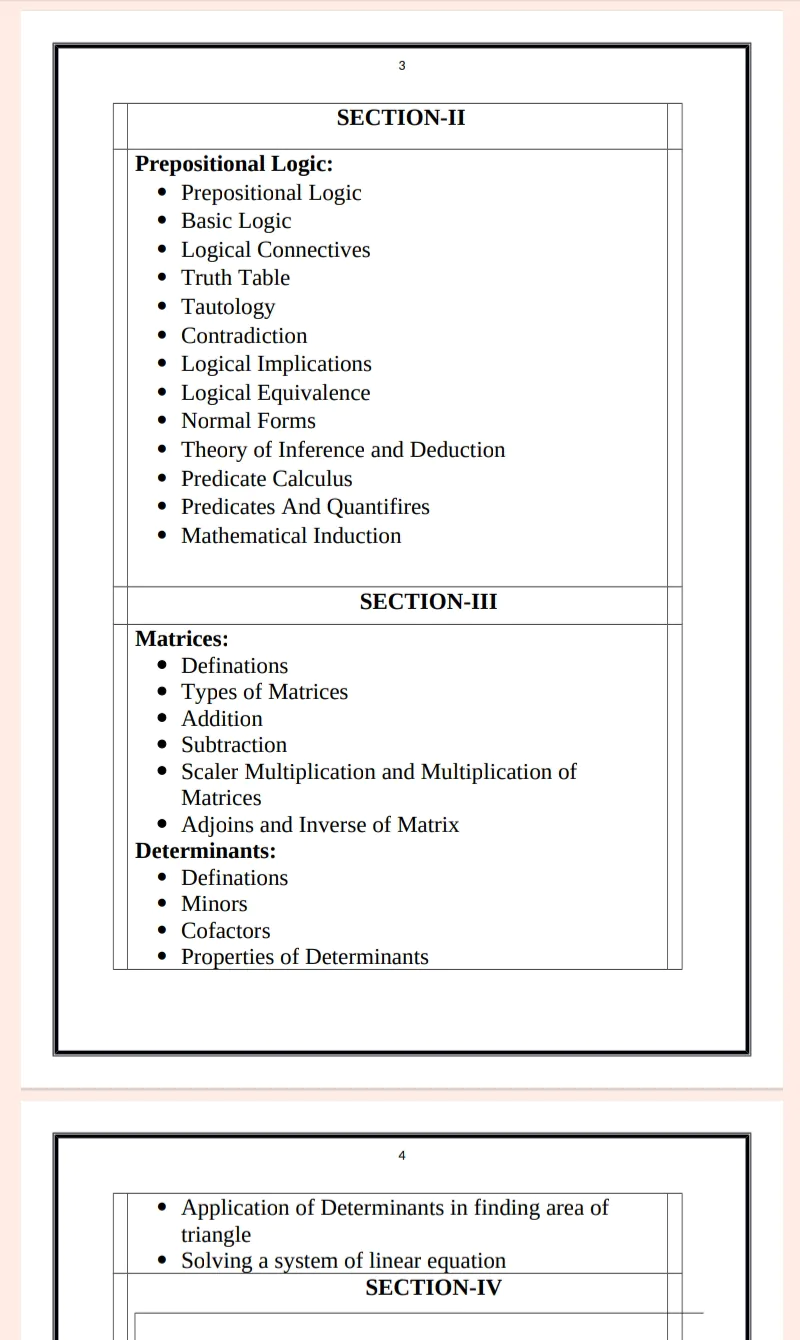 Maharshi Dayanand University | M.sc 1st Semester Discreate Mathematics PDF - Complete Printable Notes PDF - Image 3