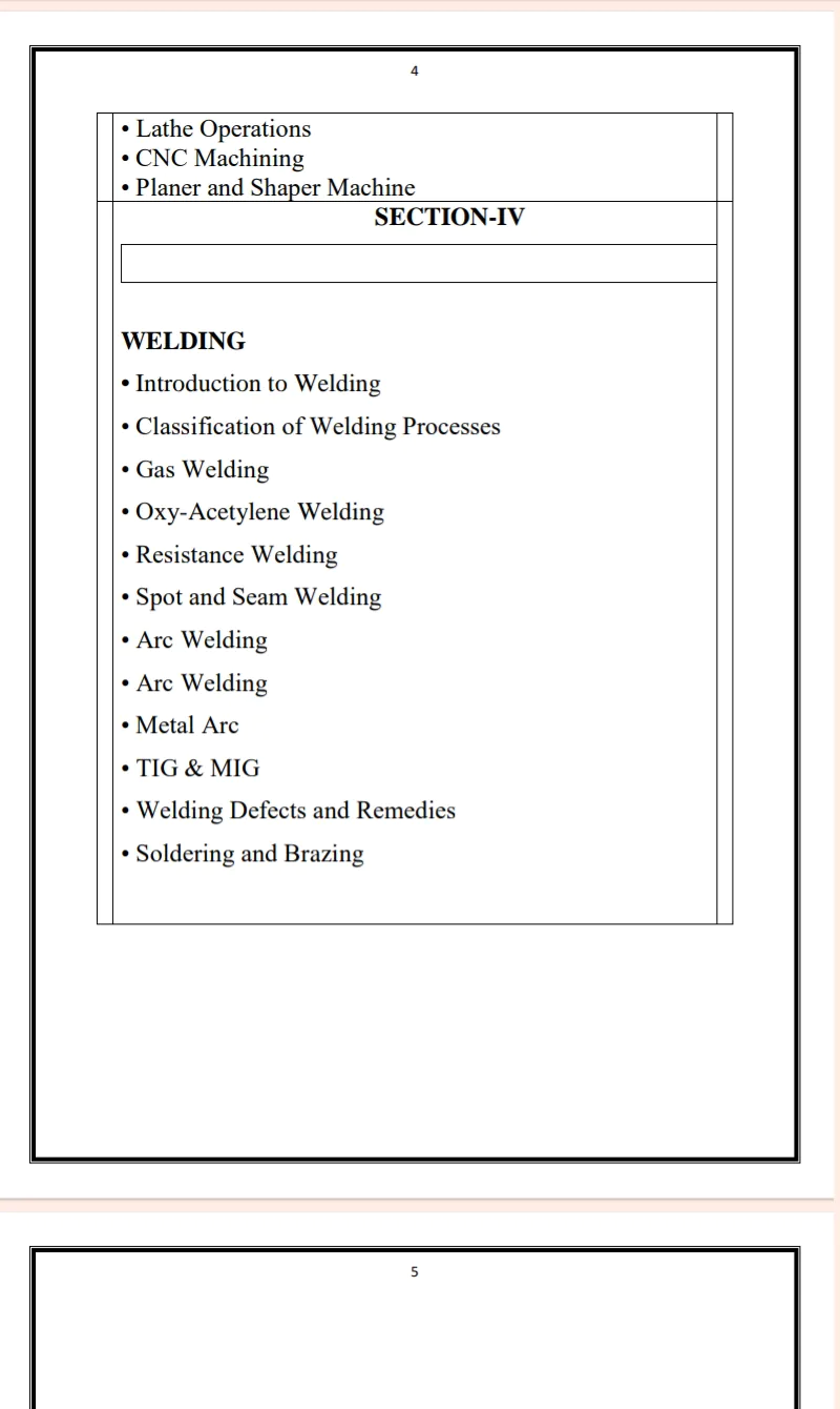 Maharshi Dayanand University | B.tech 1st,2nd Semester Workshop Technology Notes PDF - Complete Printable Notes PDF - Image 4