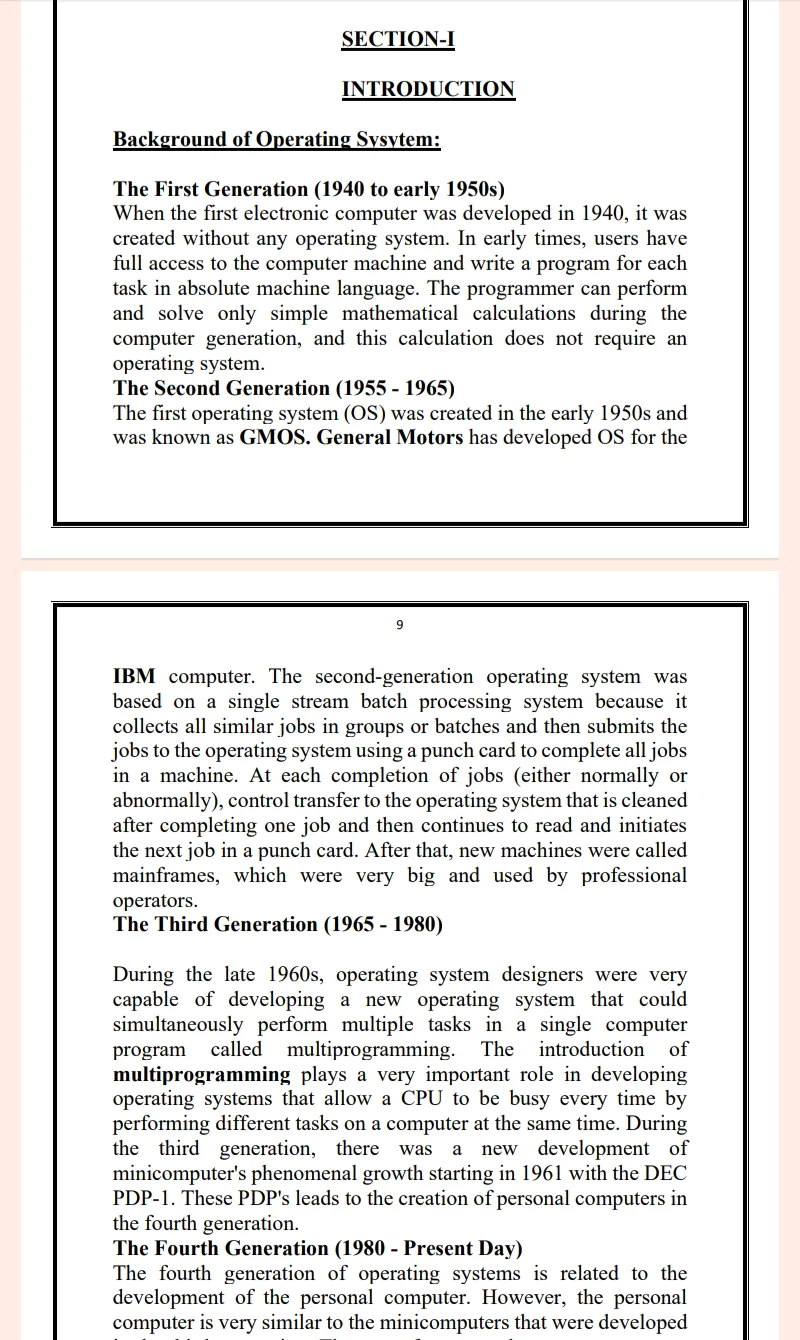MDU Msc 2nd Semester Operating System Notes PDF - Complete Printable Notes - Image 8