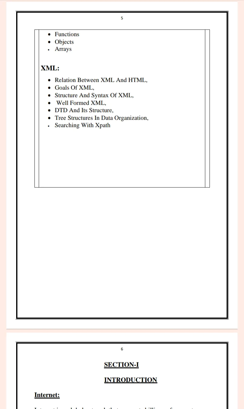 MDU Msc 1st Semester Web Development-1 Notes PDF - Complete Printable Notes - Image 5