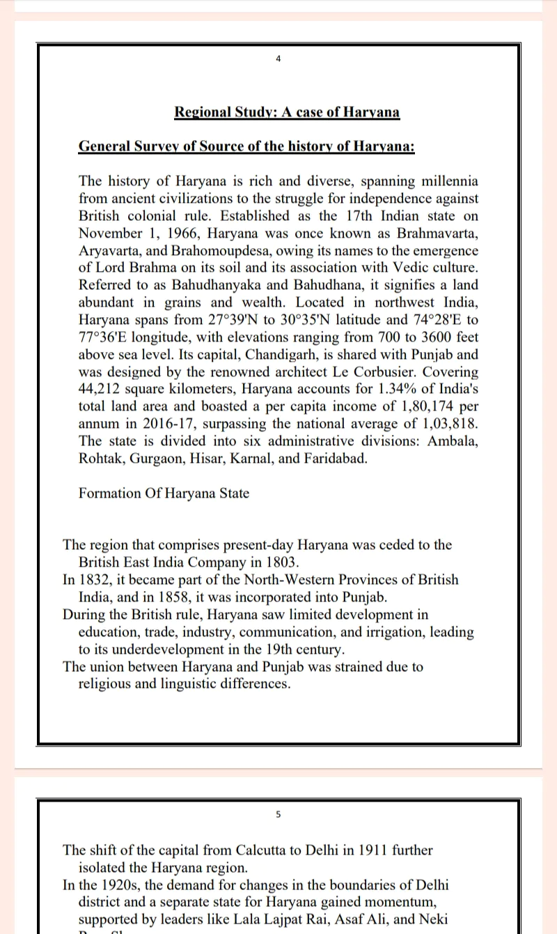 Maharshi Dayanand University| BA 4th Semester History Notes PDF - Complete Printable Notes - Image 4