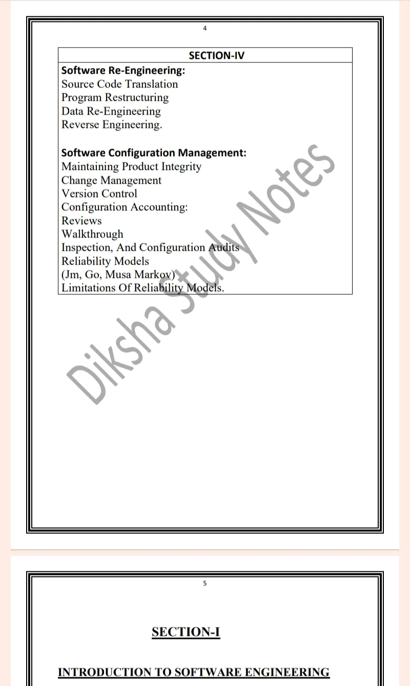 MDU Msc 2nd Semester Software Engineering Notes PDF - Image 5