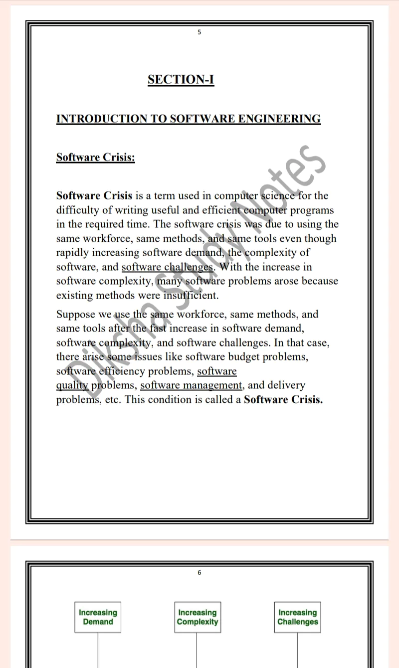 MDU Msc 2nd Semester Software Engineering Notes PDF - Image 6