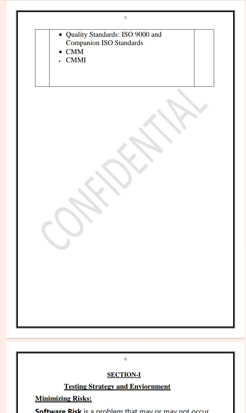 Maharshi Dayanand University | MCA 3rd Semester Software Testing Notes in English - Complete Printable Notes - Image 5