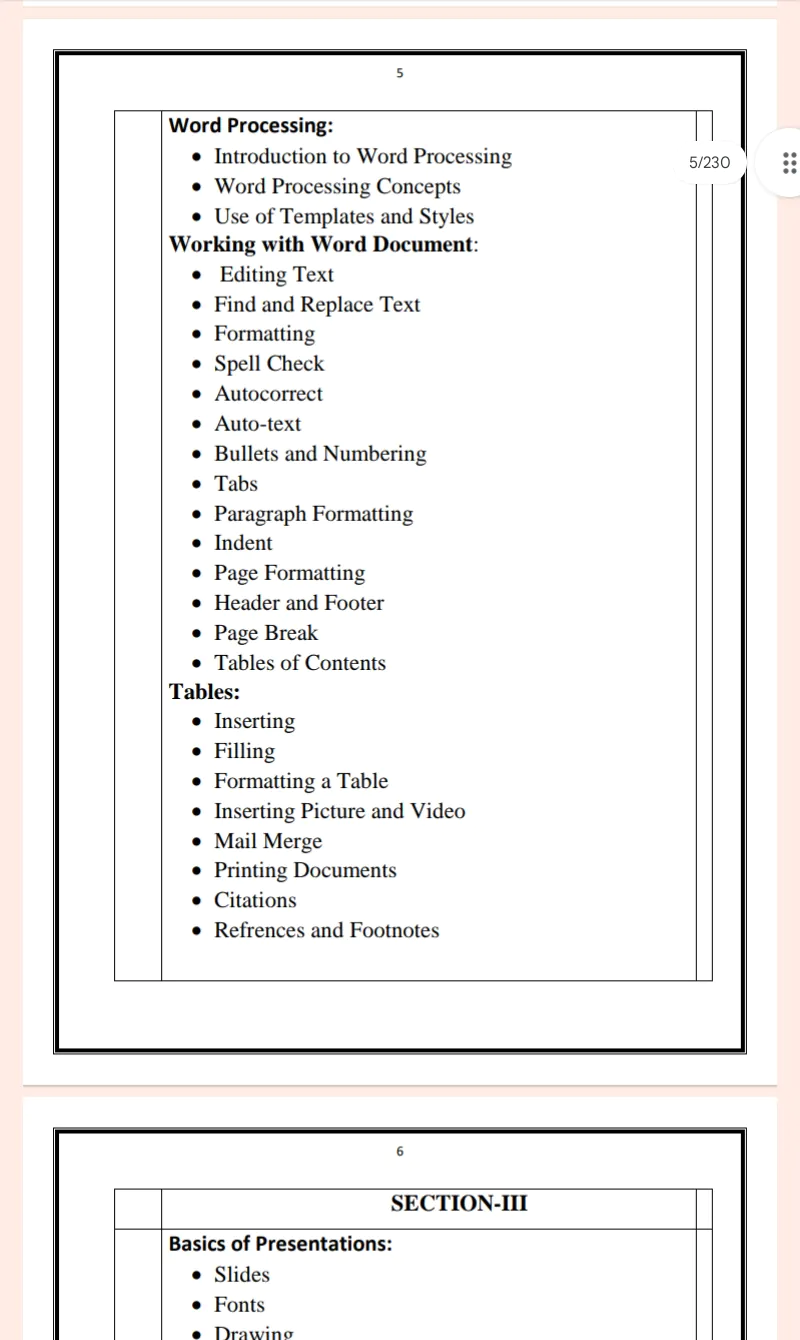 Choudhary Devilal University| BA 1st Semester Computer Notes PDF - Complete Printable Notes - Image 3
