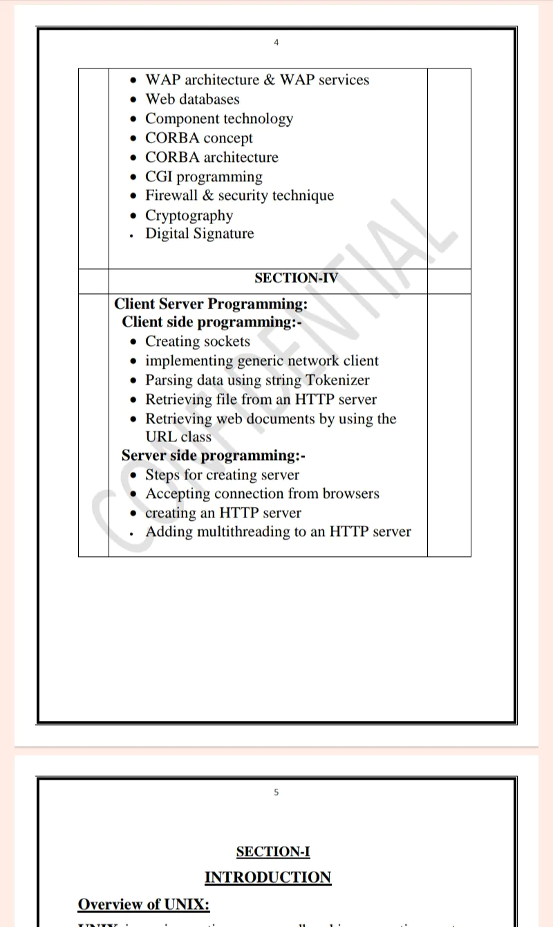 Maharshi Dayanand University | MCA 3rd Semester Network Programming Notes in English - Complete Printable Notes - Image 4