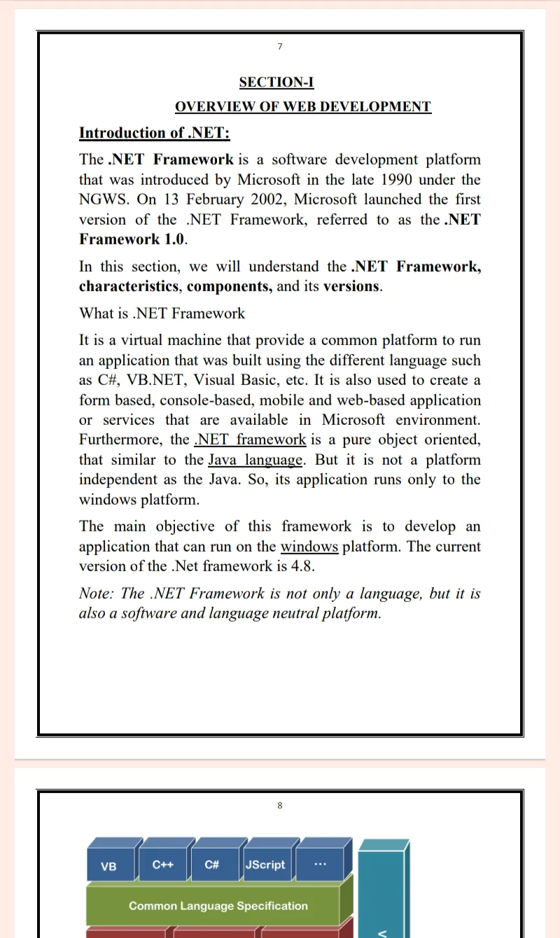 MDU | MCA 4th Semester Web Development Using.net Notes in English - PDF - Image 7