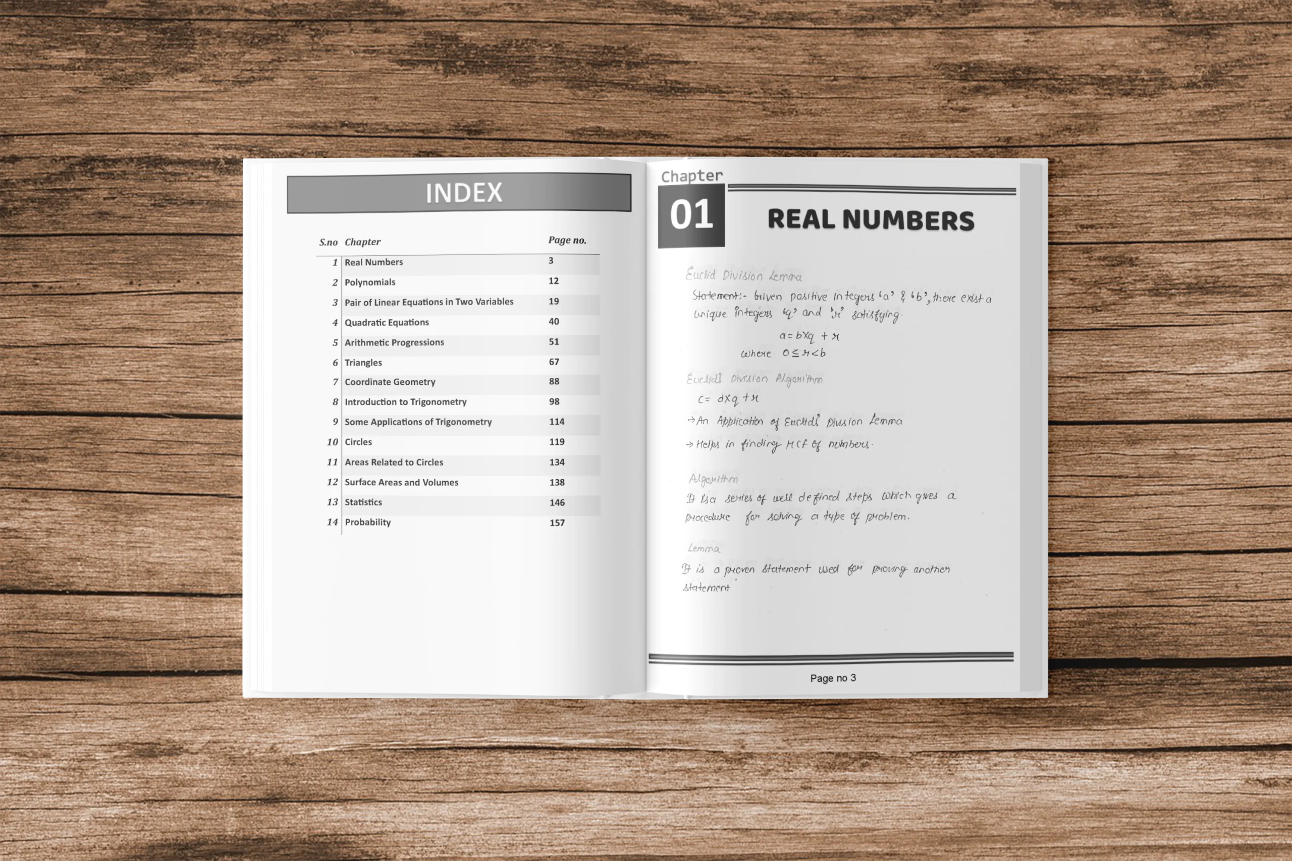 Class 10 Mathematics Customized Printed notes for Coaching Institutes and Schools | NCERT Based - Image 2