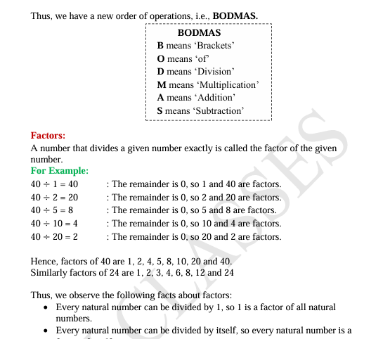 Mathematics Notes Class - 8 With Solved Exercise and Explanation PDF Download by Dr. Juber Hawaldar (JH) - Image 3
