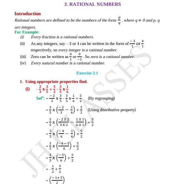 Mathematics Notes Class - 8 With Solved Exercise and Explanation PDF Download by Dr. Juber Hawaldar (JH) - Image 4