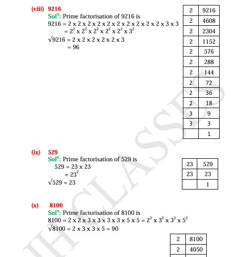 Mathematics Notes Class - 8 With Solved Exercise and Explanation PDF Download by Dr. Juber Hawaldar (JH) - Image 9