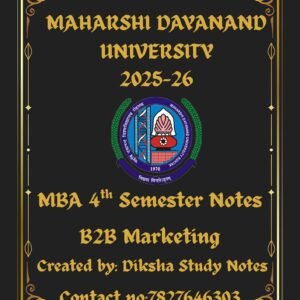 mba notes