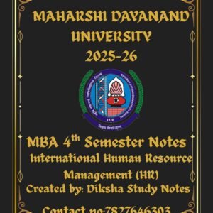 mba notes