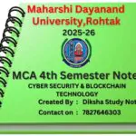 mca notes
