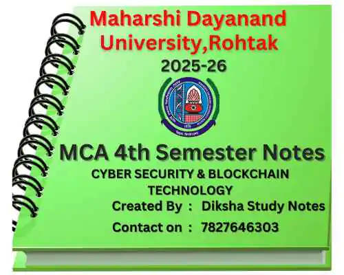 mca notes