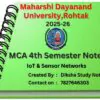 mca notes