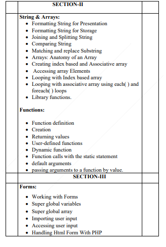 MDU | MCA 4th Semester Web Development Using PHP Notes in English - PDF - Image 3