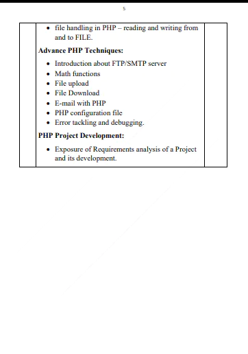 MDU | MCA 4th Semester Web Development Using PHP Notes in English - PDF - Image 5