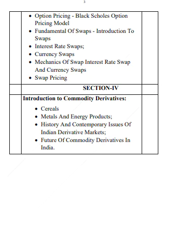 Maharshi Dayanand University | MBA 4th Semester Financial and Commodity Derivatives Notes PDF - Image 3