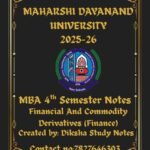 mba 4th semester notes