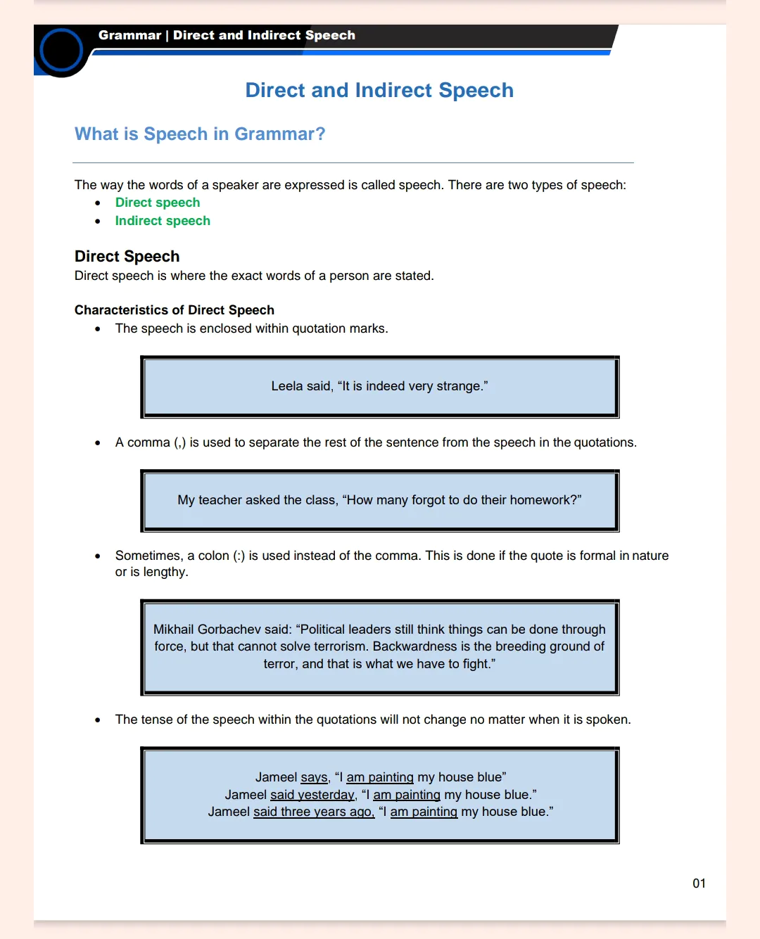 Class 9 English Grammar All Chapters Notes Pdf |  Notes Drive - Image 4