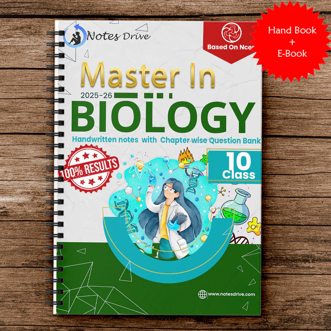 Class 10 Biology Printed notes with chapter wise Question paper | Master in Biology | NCERT