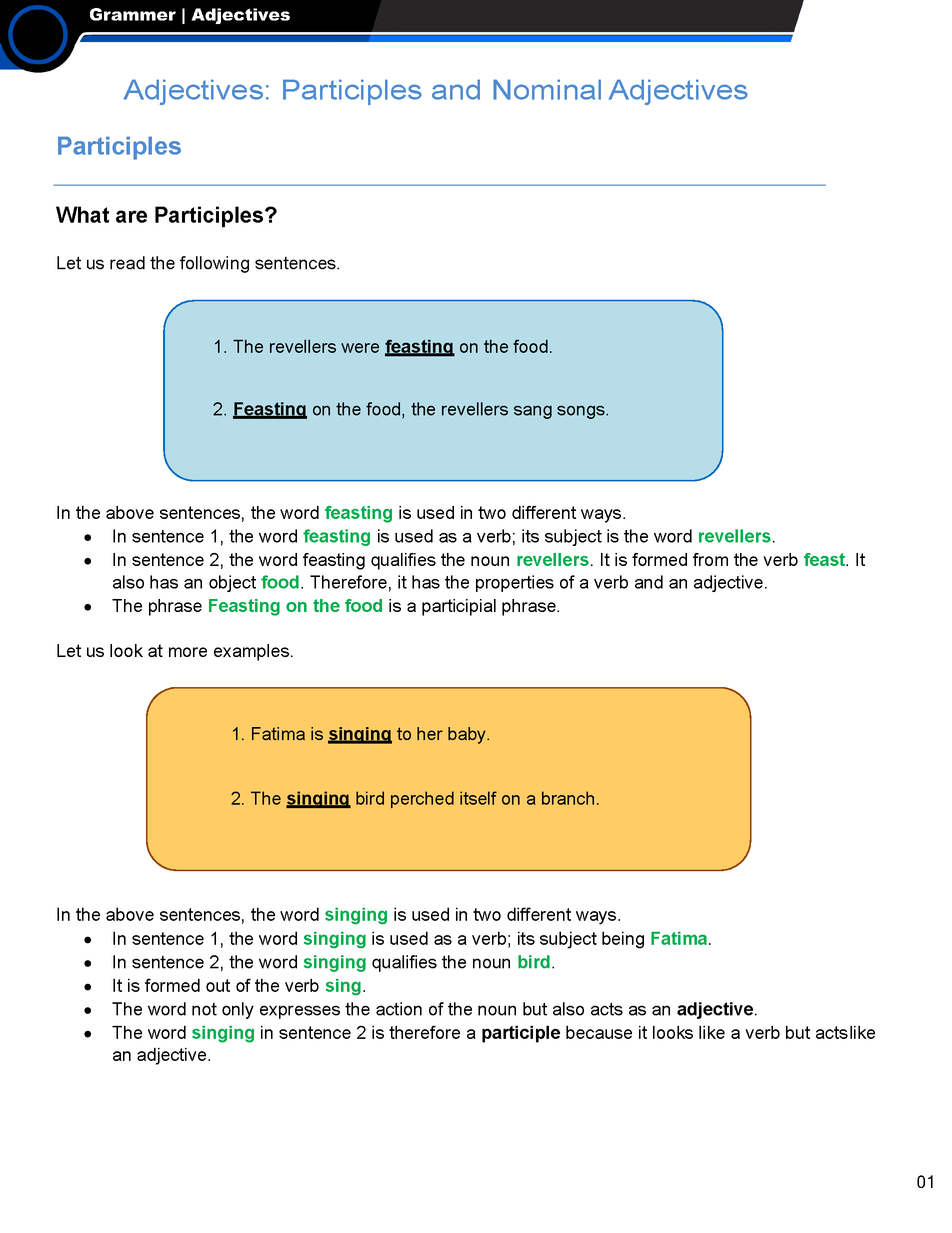 Class 6 English Grammar All Chapters Notes Pdf |  Notes Drive - Image 3