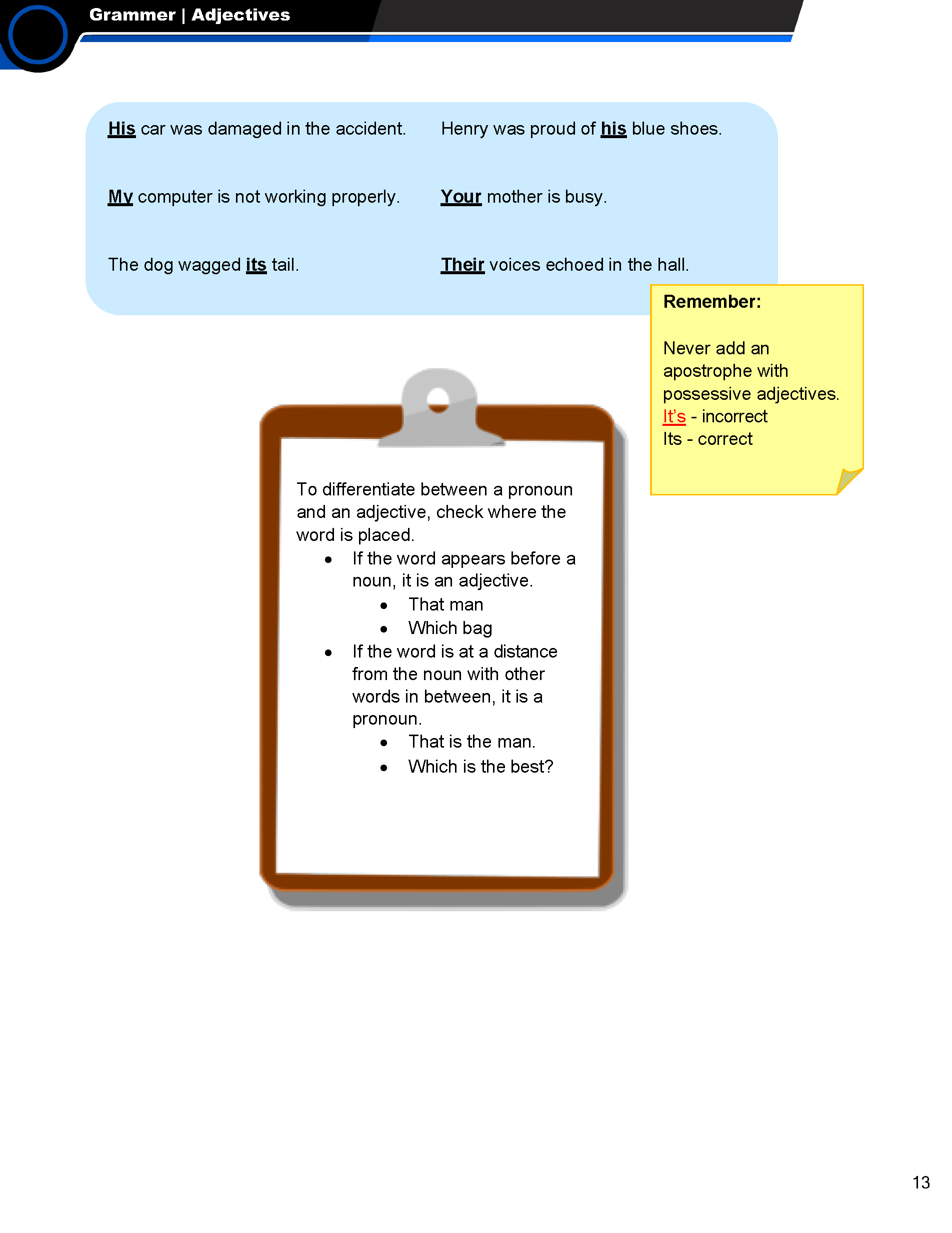 Class 6 English Grammar All Chapters Notes Pdf |  Notes Drive - Image 5