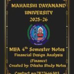 mba 4th semester notes