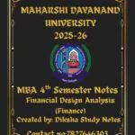 mba 4th semester notes