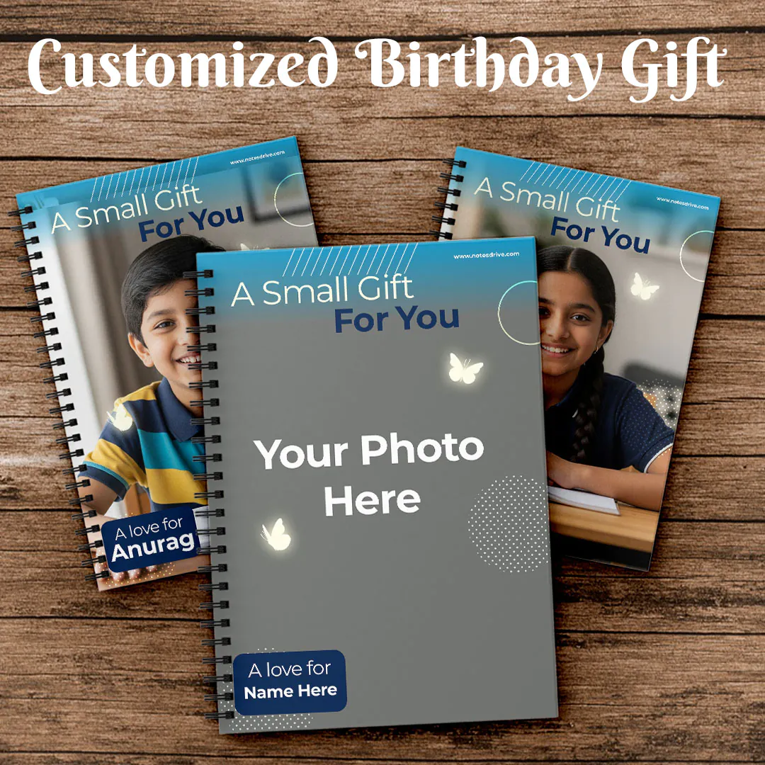 Personalized Spiral-Bound Notebook – Heartfelt Birthday Gift for Kids | Customized Notebook - Image 3