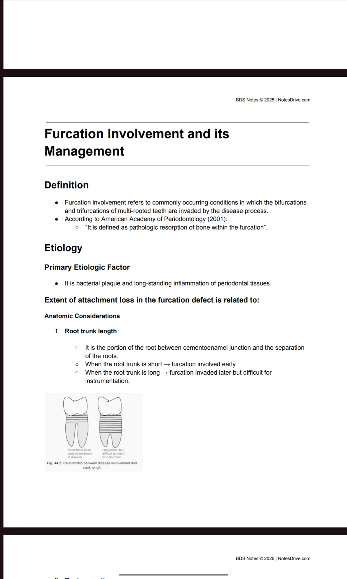 BDS final year COMPLETE PERIODONTICS typed notes for University exams (PDF) - Image 4