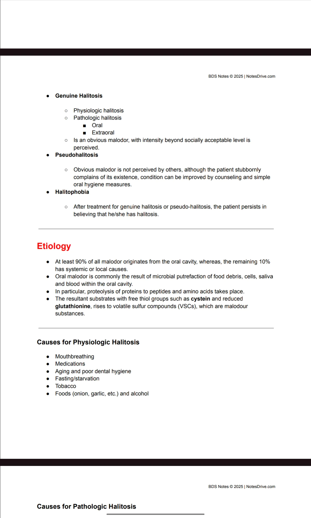 BDS final year COMPLETE PERIODONTICS typed notes for University exams (PDF) - Image 6